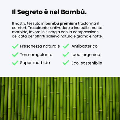 Ginocchiera in Fibra di Bambù Premium Comfozen™
