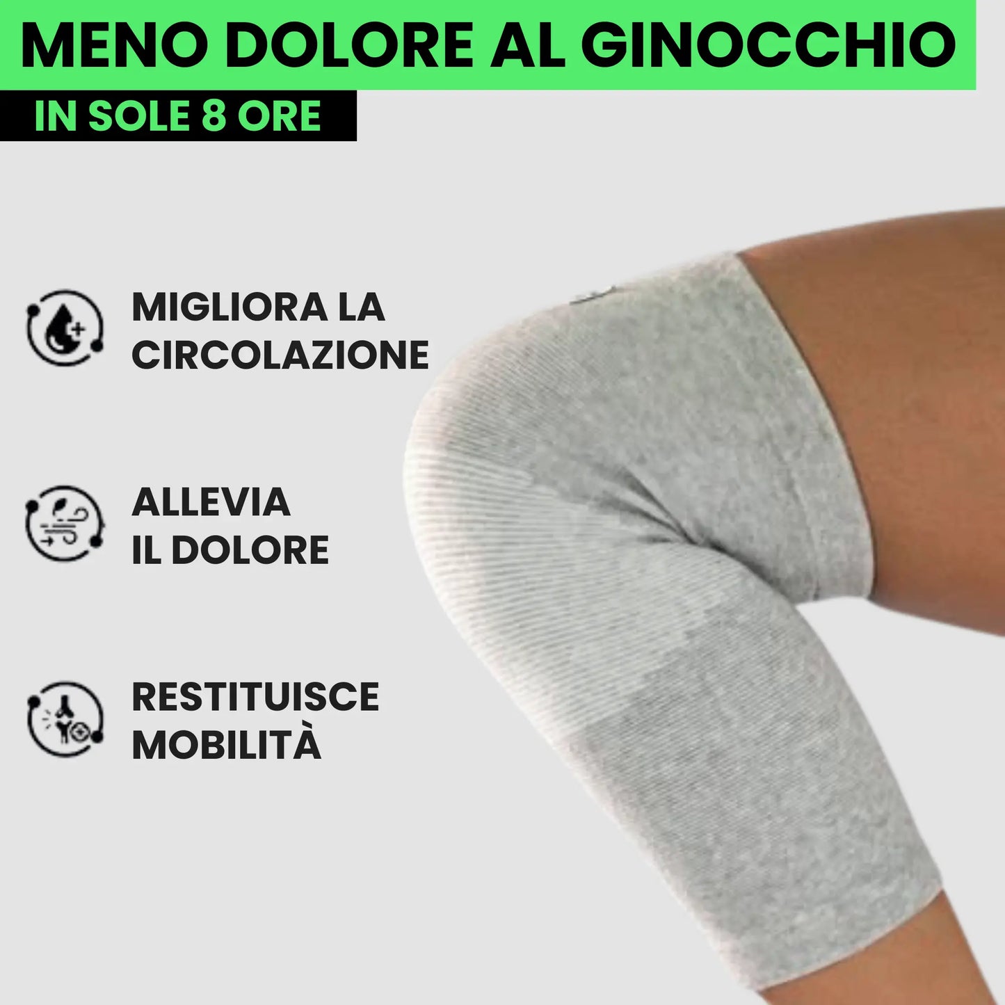 Ginocchiera in Fibra di Bambù Premium Comfozen™