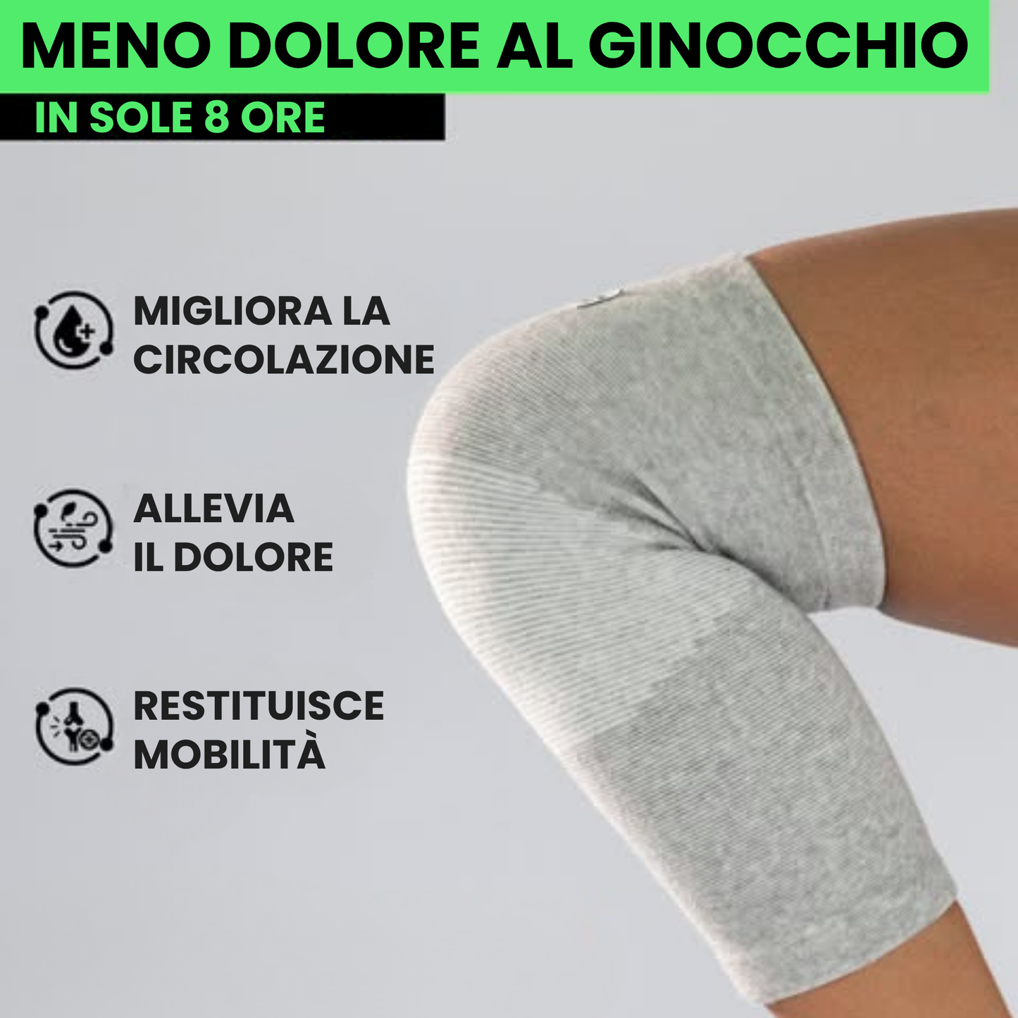 Ginocchiera in Fibra di Bambù Premium Comfozen™