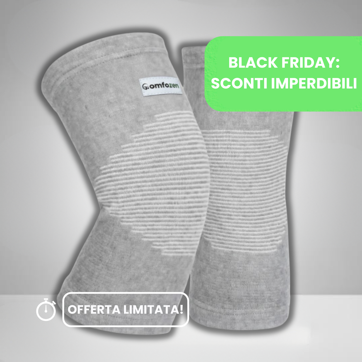 Ginocchiera in Fibra di Bambù Premium Comfozen™