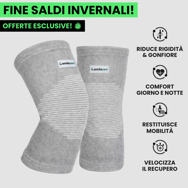 Ginocchiera in Fibra di Bambù Premium Comfozen™