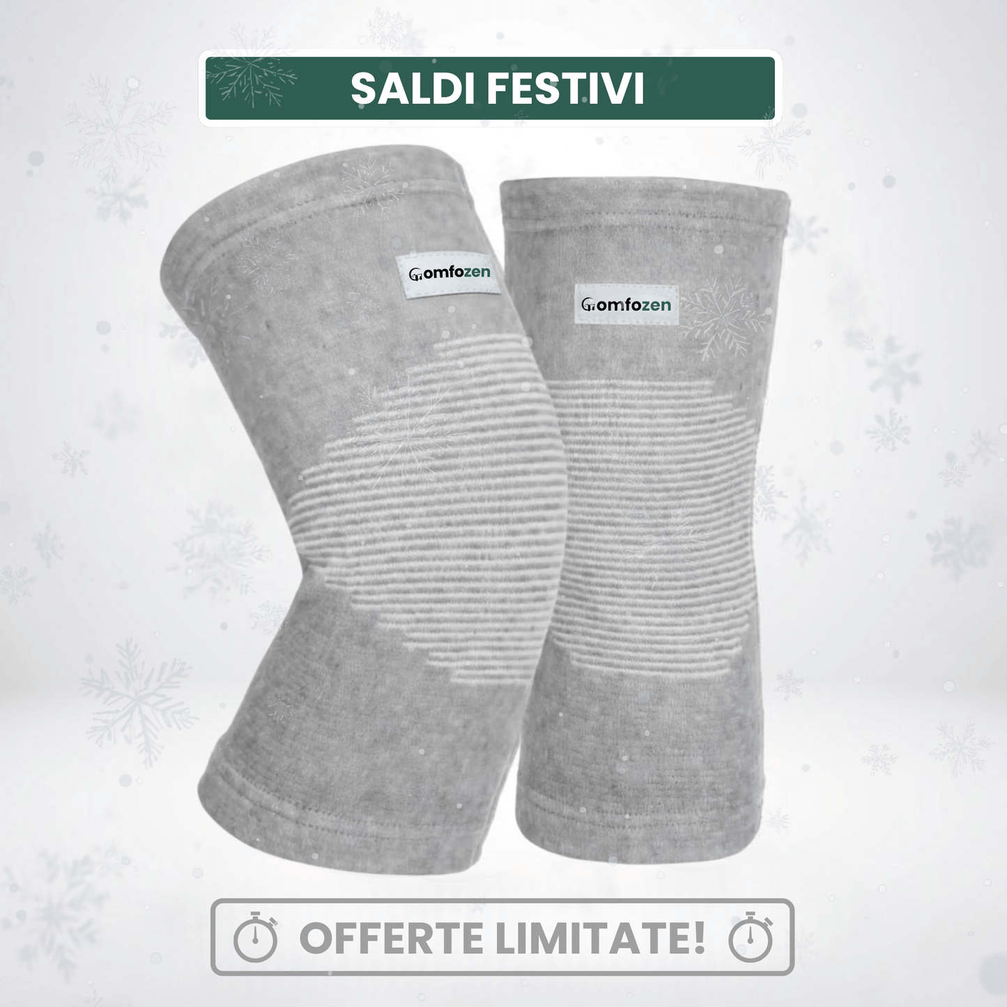 Ginocchiera in Fibra di Bambù Premium Comfozen™